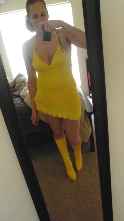 Free porn pics of Dress Up Yellow 1 of 14 pics