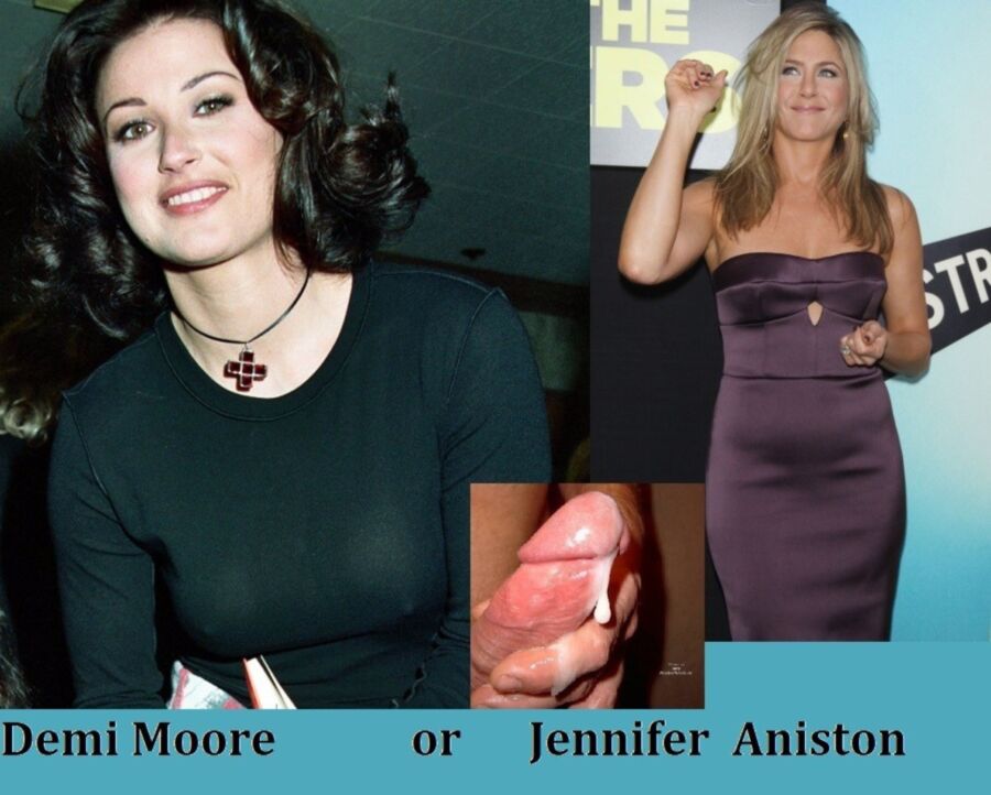 Free porn pics of CELEBRITY cum targets you make the choice 10 of 13 pics