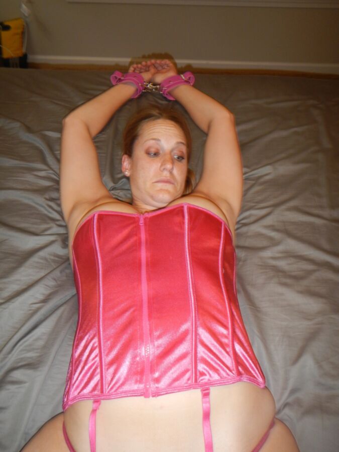 Free porn pics of Fun in Pink Corset 3 of 36 pics