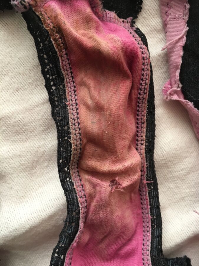 Free porn pics of Dirty wet morning panties from my younger sister 1 of 3 pics