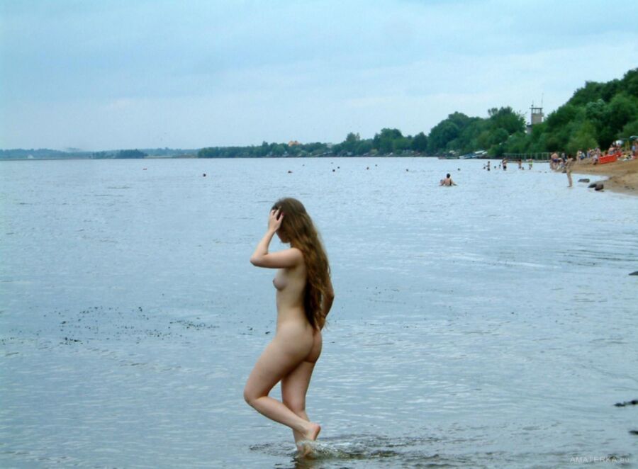 Free porn pics of Russian teen outdoor 18 of 63 pics