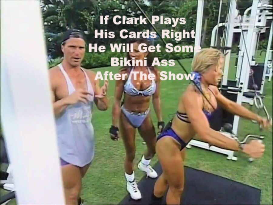 Free porn pics of Monica Brant Flex Appeal Tight Blue Bikini Jerk Challenge 1 of 35 pics