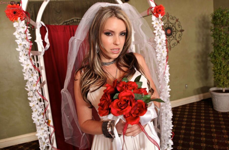 Free porn pics of Busty Courtney is a Horny Bride 20 of 350 pics