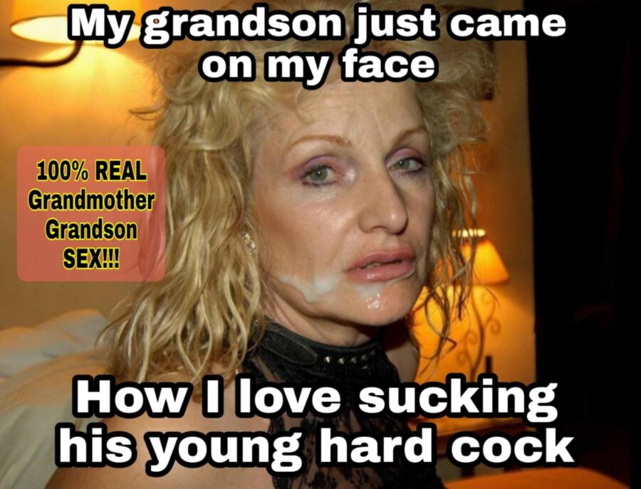 Free porn pics of Grandmother and grandson captions 2 of 4 pics