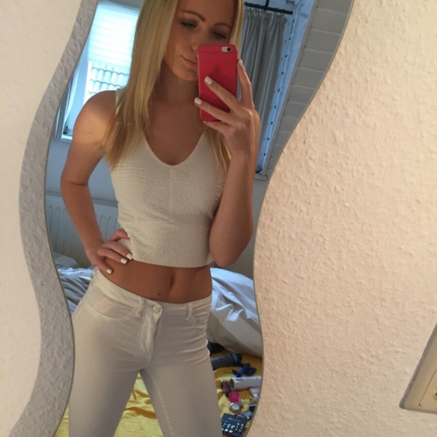 Free porn pics of Cute Blonde Teen Slut From Insta 4 of 51 pics