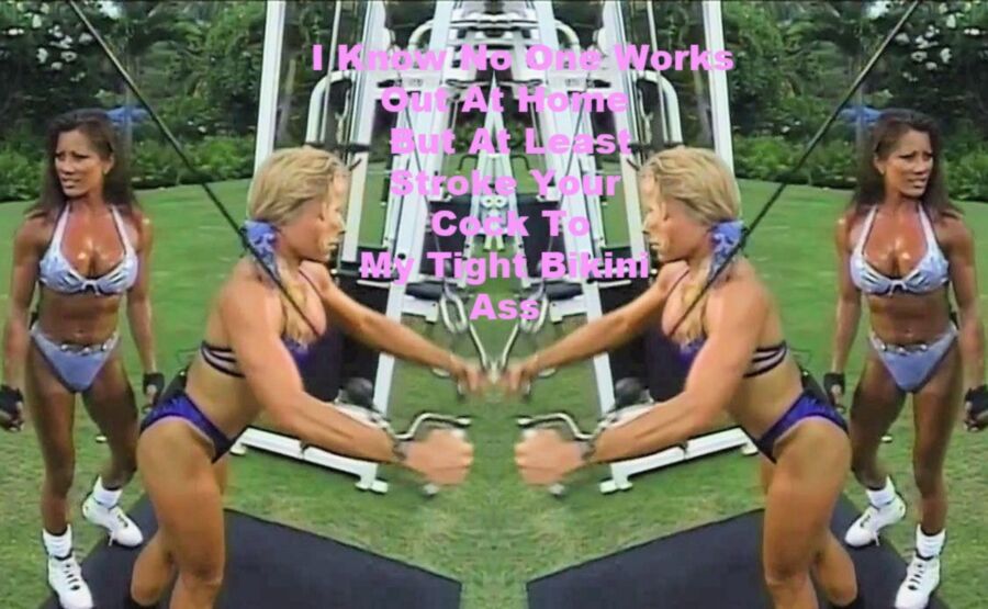 Free porn pics of Monica Brant Flex Appeal Tight Blue Bikini Jerk Challenge 3 of 35 pics