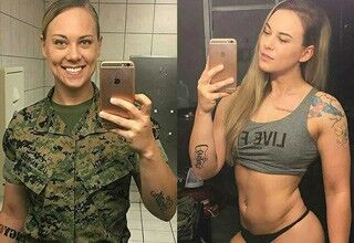 Free porn pics of In and Out of Uniform 2 of 40 pics