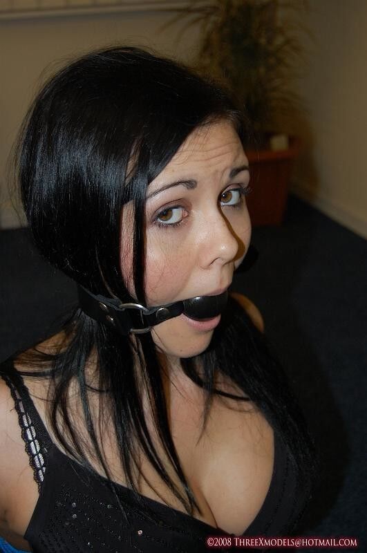 Free porn pics of Danielle - Hogtied in an LBD and pumps during the office party 11 of 30 pics