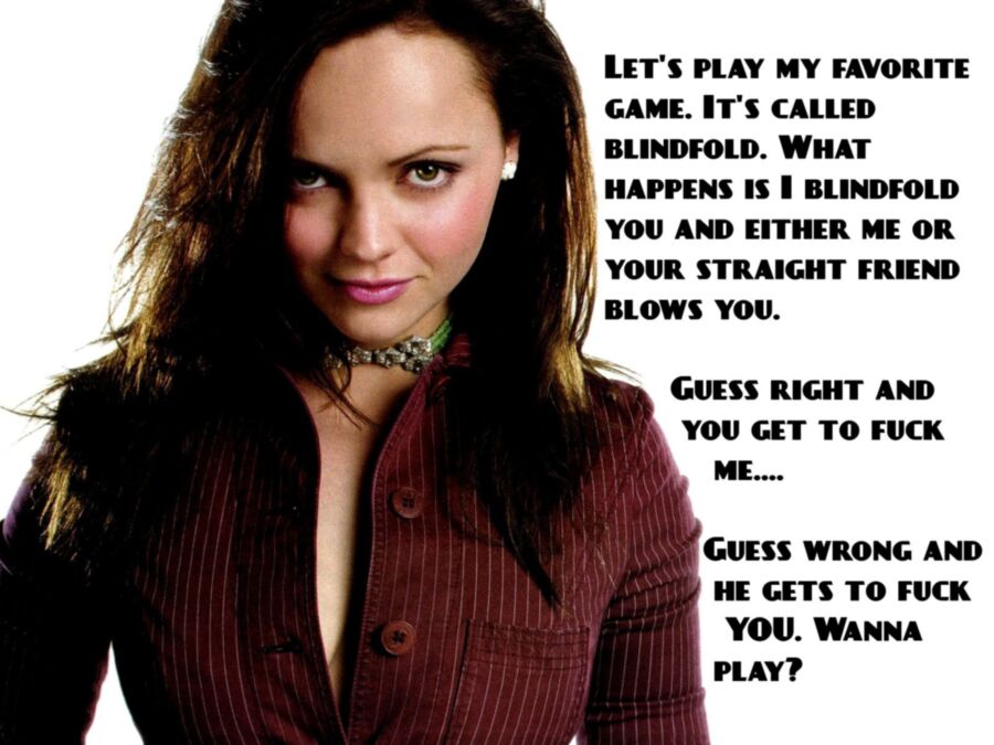 Free porn pics of Dirty Christina Ricci Captions 1 of 6 pics