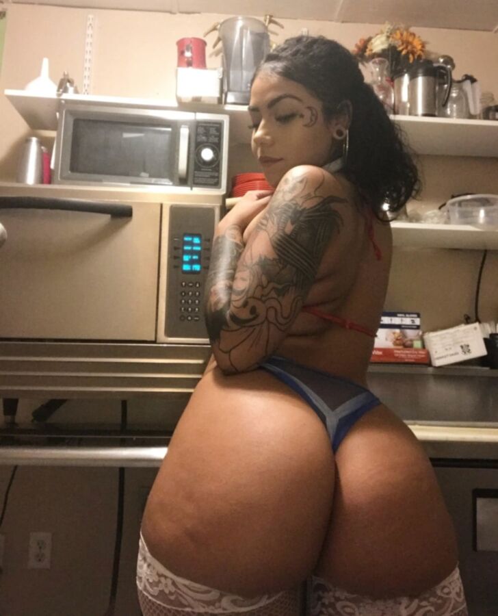 Free porn pics of Tatted Mami with Fine Ass 2 of 3 pics