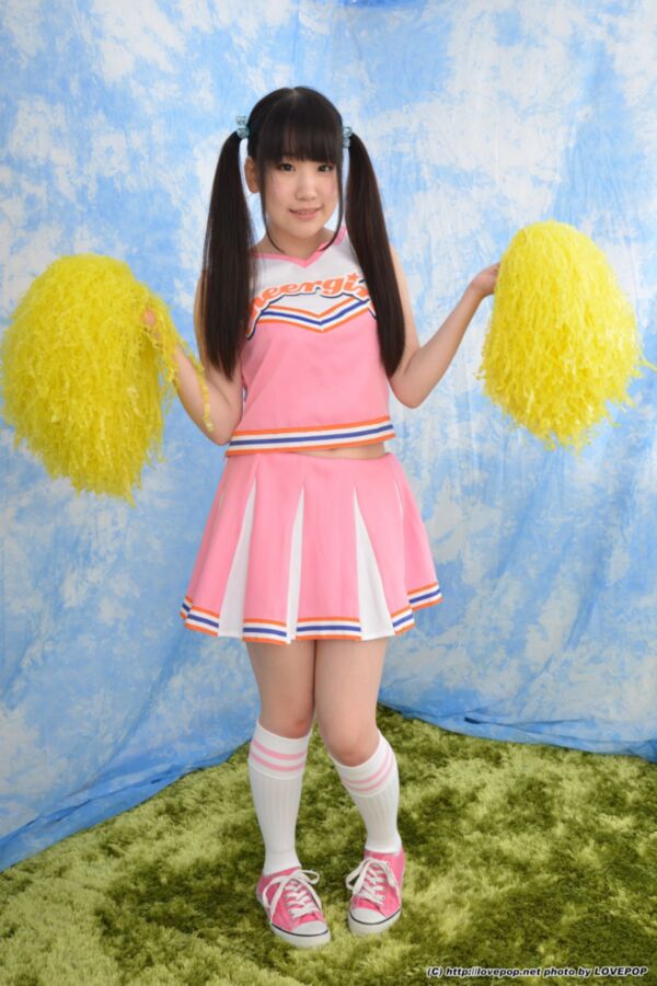 Free porn pics of Coco Nanahara - pink cheerleader uniform 1 of 72 pics