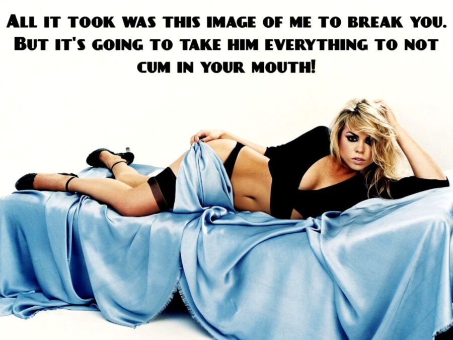 Free porn pics of Dirty Billie Piper Captions 2 of 12 pics