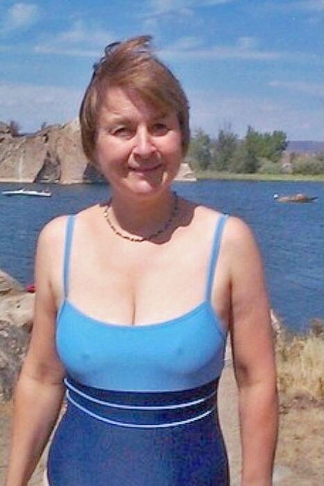 Free porn pics of Mature MILF with firm breasts and button nipples 2 of 7 pics