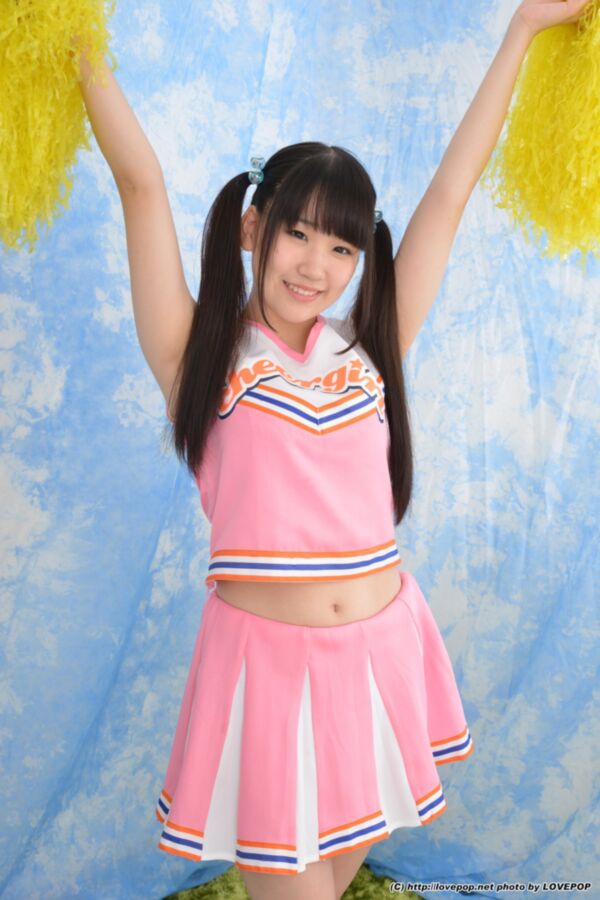 Free porn pics of Coco Nanahara - pink cheerleader uniform 5 of 72 pics