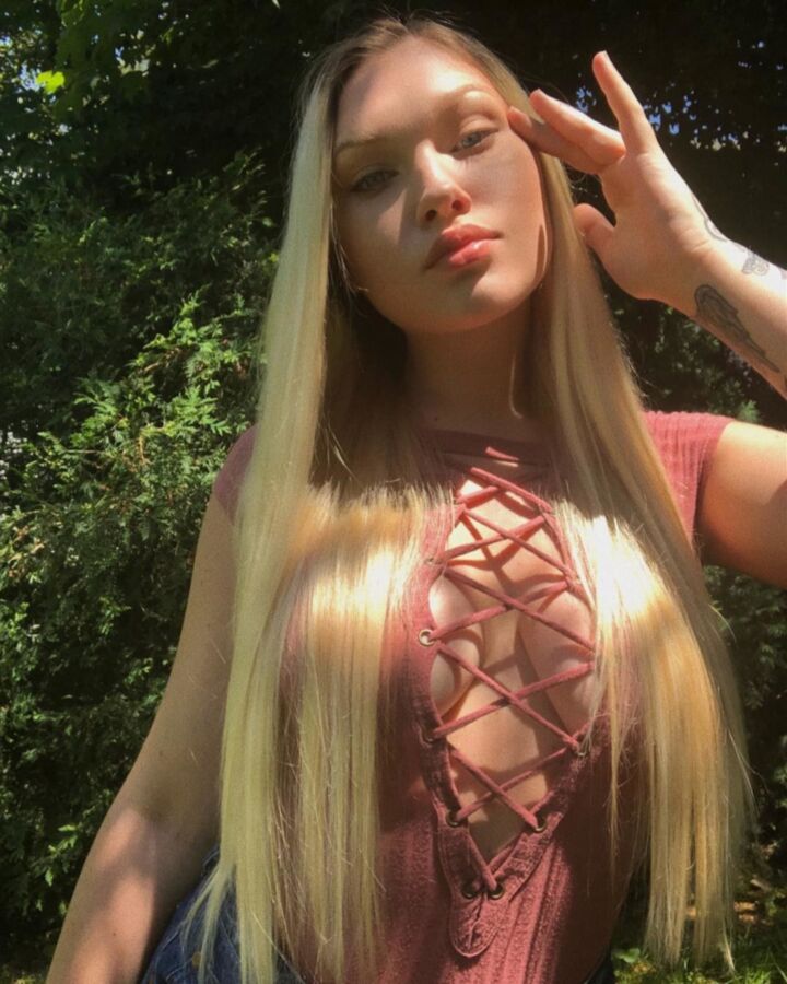 Free porn pics of Blonde Busty Teen With Slutty Face 9 of 20 pics