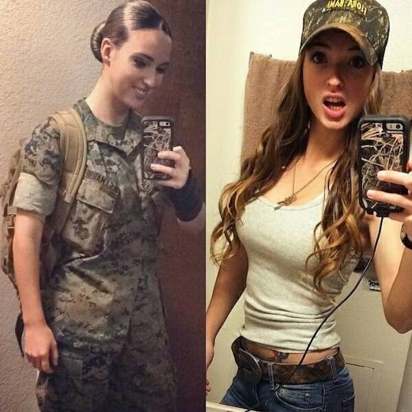 Free porn pics of In and Out of Uniform 13 of 40 pics