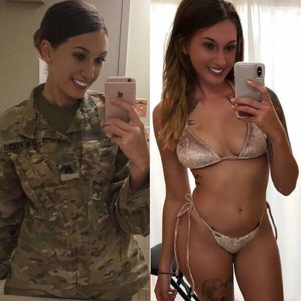 Free porn pics of In and Out of Uniform 9 of 40 pics