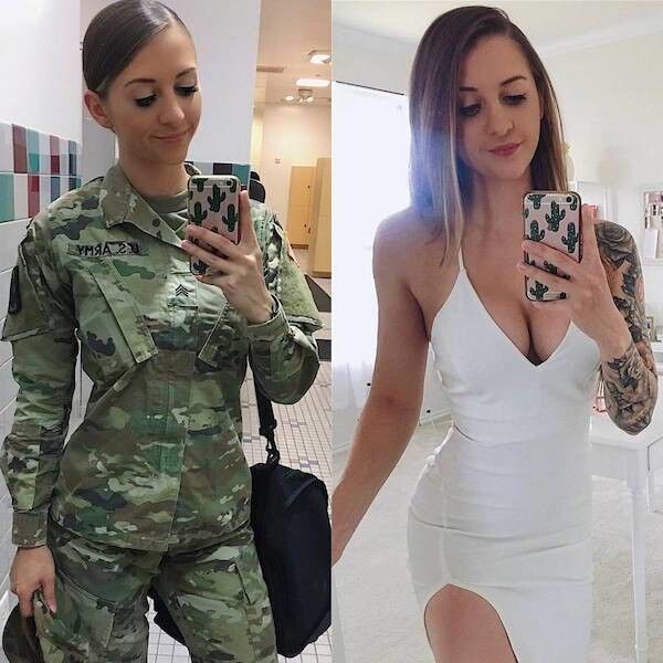 Free porn pics of In and Out of Uniform 1 of 40 pics