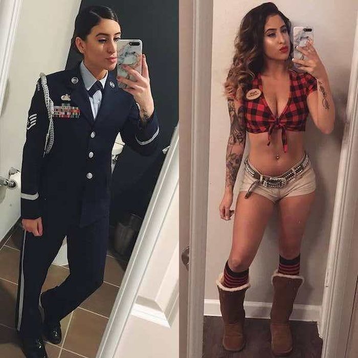 Free porn pics of In and Out of Uniform 6 of 40 pics
