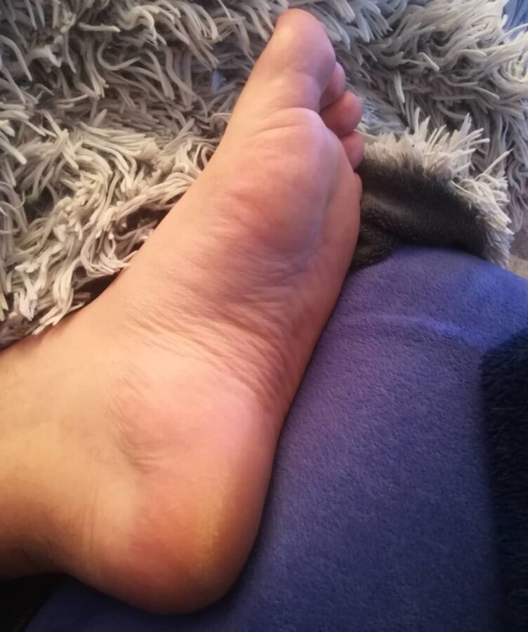 Free porn pics of My men feet and I love it too 18 of 18 pics