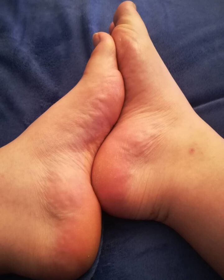 Free porn pics of My men feet and I love it too 16 of 18 pics