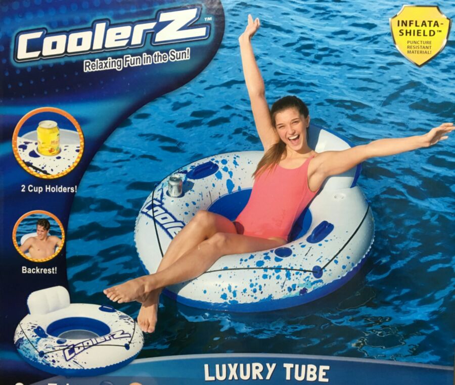 Free porn pics of Girl with sexy feet on an inflatable raft box.  1 of 4 pics