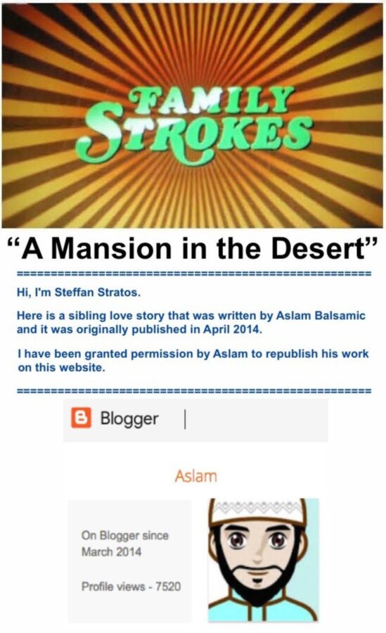 Free porn pics of Aslam & Jasmine: A Mansion in the Desert 1 of 183 pics