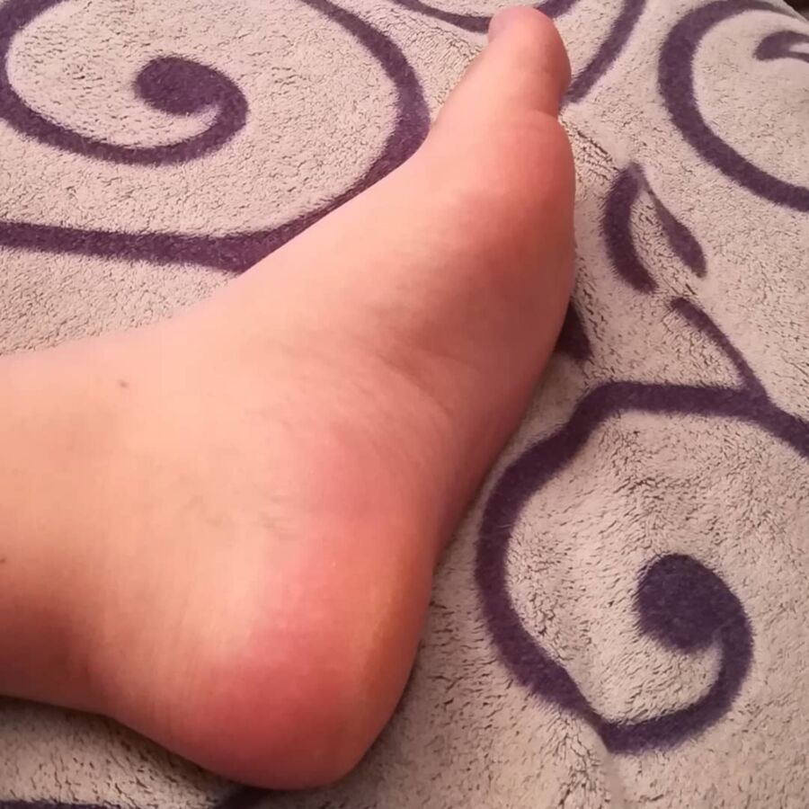 Free porn pics of My men feet and I love it too 8 of 18 pics