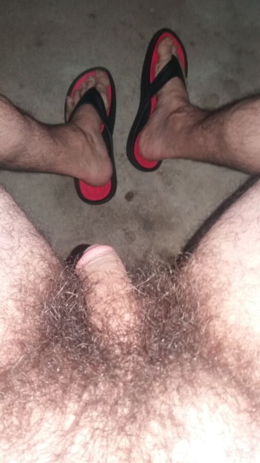 Free porn pics of Morning Hairy Nakedness And Naked Coffee Outdoors On The Porch 4 of 4 pics
