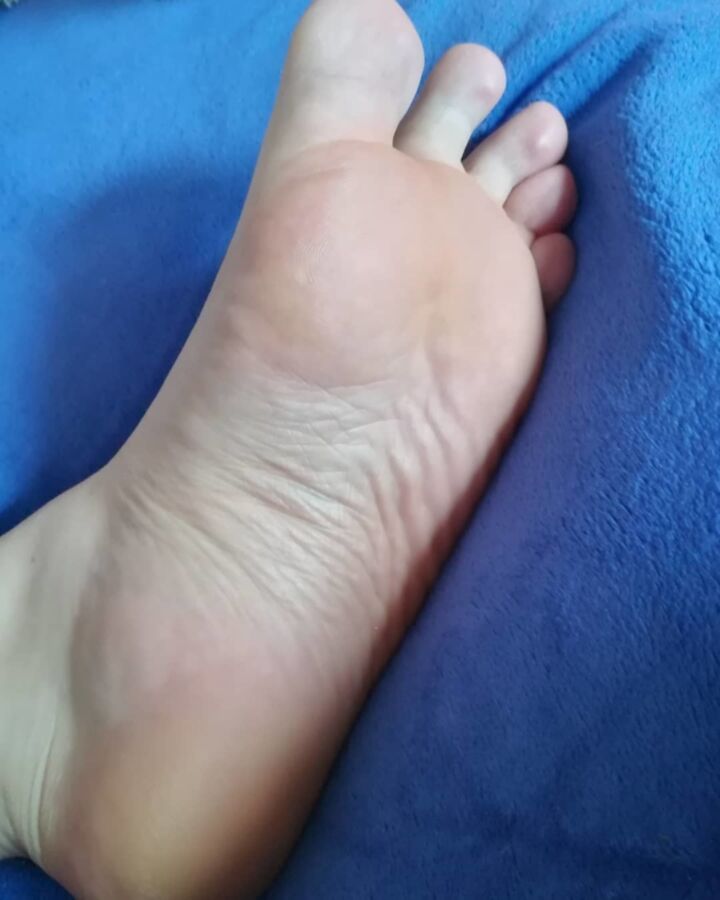 Free porn pics of My men feet and I love it too 14 of 18 pics