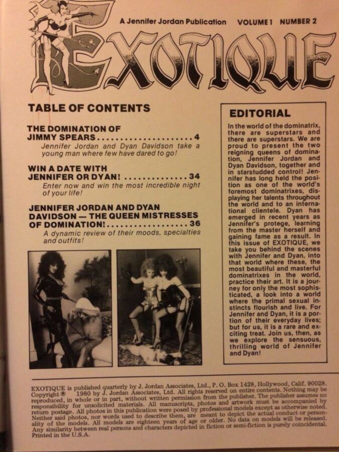 Free porn pics of Vintage Exotique Domination Bondage Magazine  8 of 18 pics