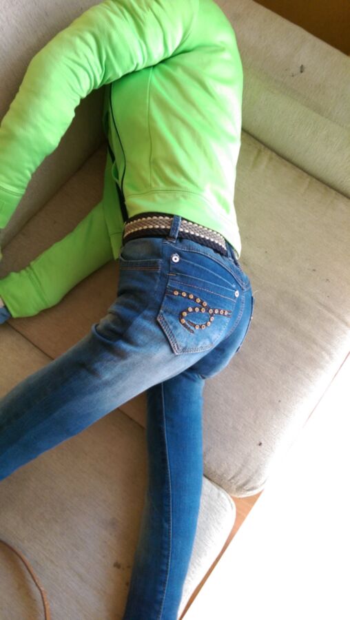 Free porn pics of My private anorexic mannequin in tight jeans 7 of 47 pics