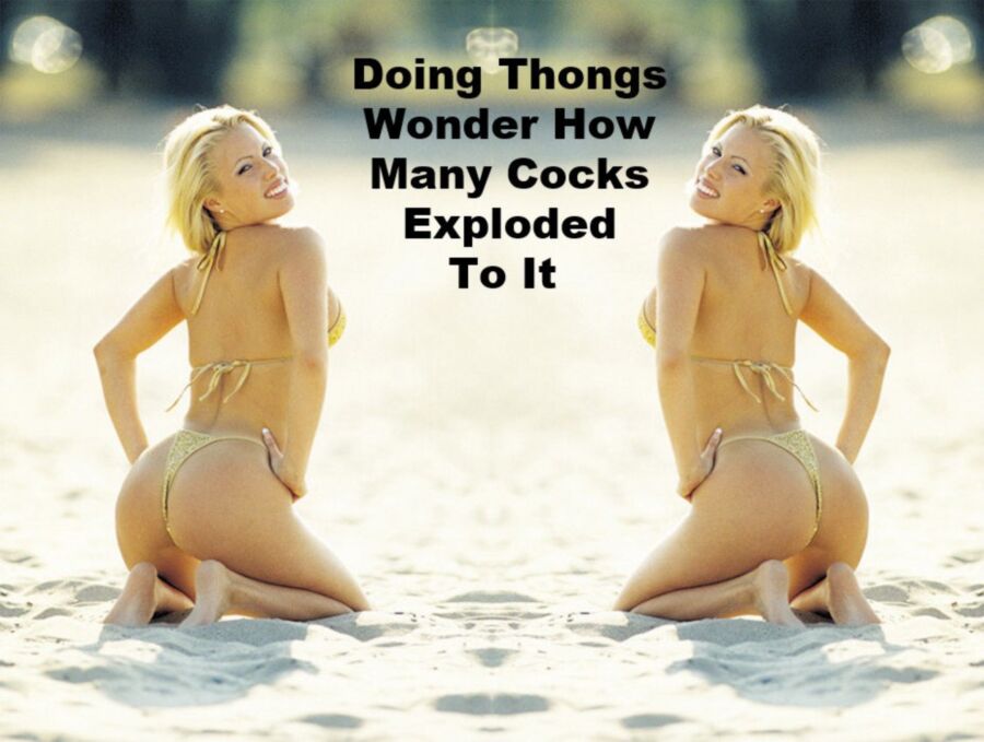 Free porn pics of Chantal Murphy Stripper Battles Thong Bikinis 1 of 15 pics