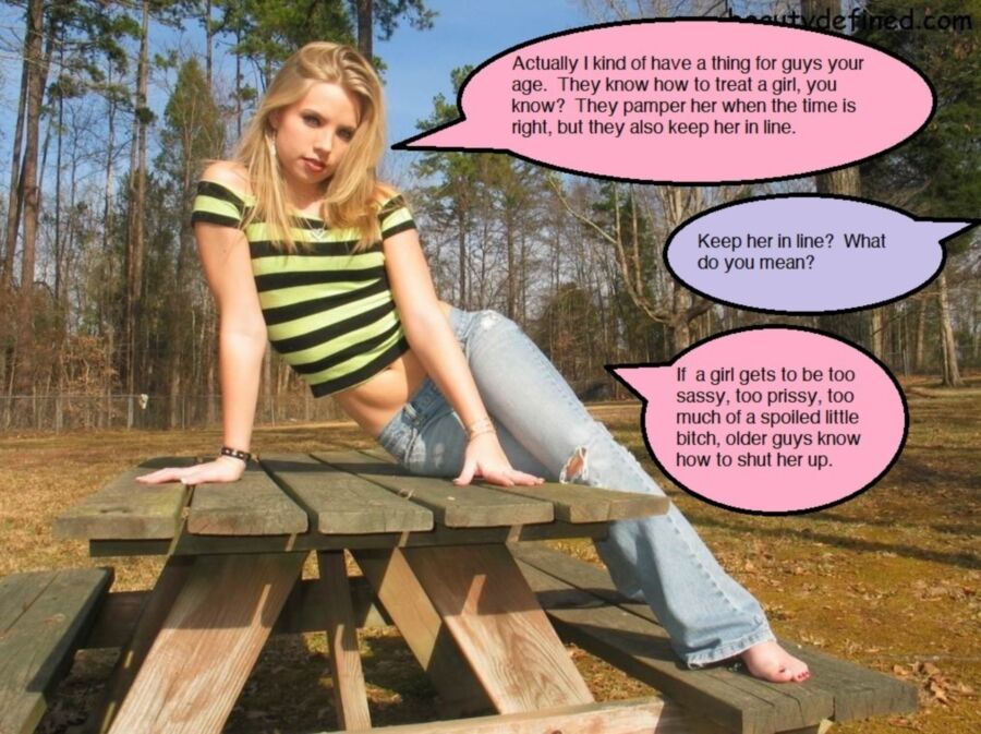Free porn pics of Picnic with the Postman (Teen Caption Story) 4 of 13 pics