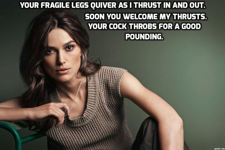 Free porn pics of Keira Knightley Captions 4 of 6 pics