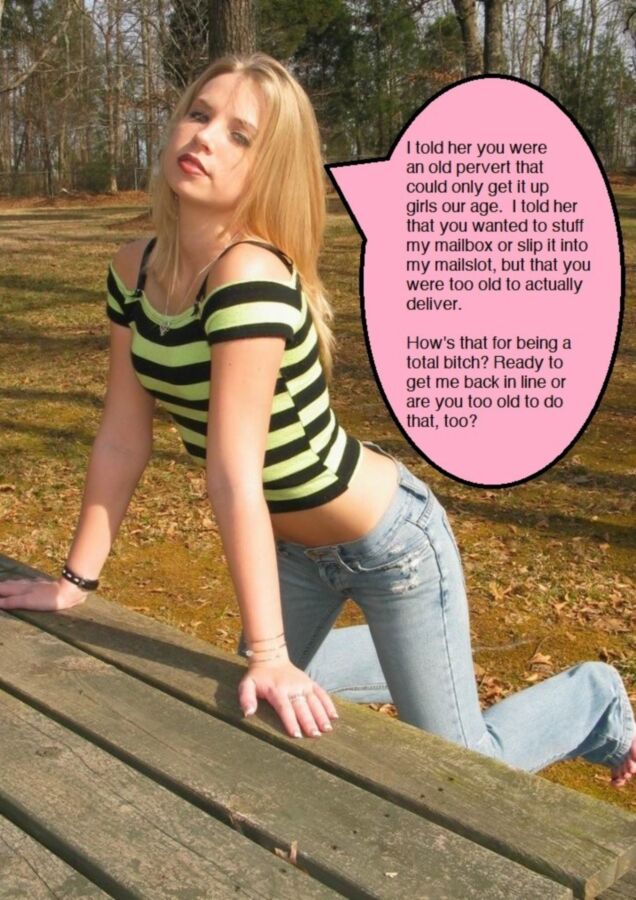 Free porn pics of Picnic with the Postman (Teen Caption Story) 7 of 13 pics
