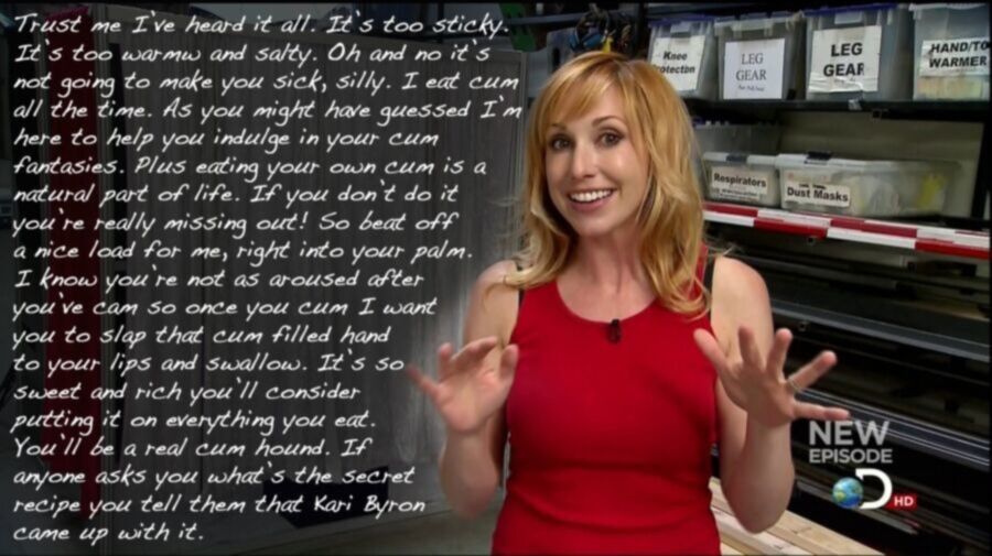 Free porn pics of Kari Byron Captions 5 of 24 pics