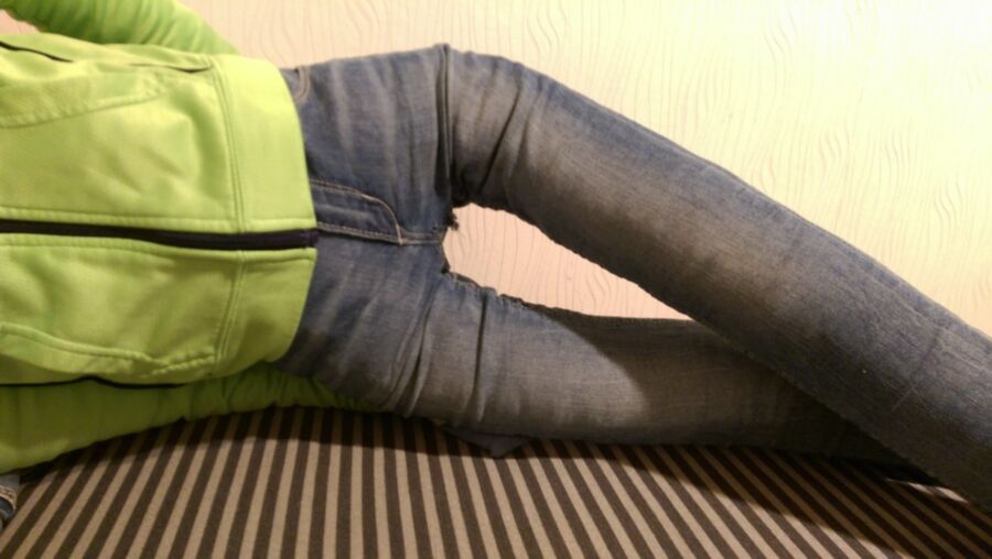 Free porn pics of My private anorexic mannequin in tight jeans 1 of 47 pics