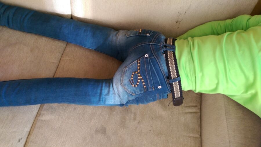 Free porn pics of My private anorexic mannequin in tight jeans 14 of 47 pics