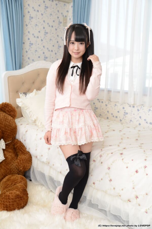 Free porn pics of Kirari Sena - pink ruffled skirt naptime 8 of 81 pics