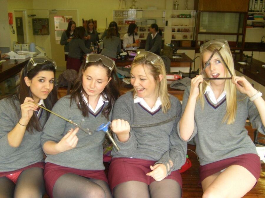 Free porn pics of British School Chavs for training 22 of 50 pics