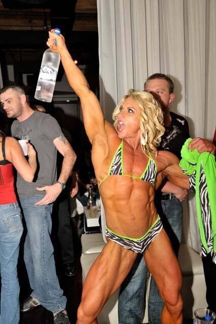 Free porn pics of Dena Westerfield! Ripped Muscle Blonde Bunny! 7 of 89 pics