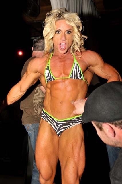 Free porn pics of Dena Westerfield! Ripped Muscle Blonde Bunny! 8 of 89 pics