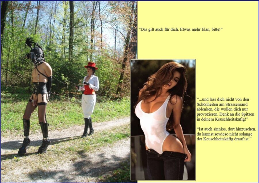 Free porn pics of Femdom Story: The Training of Two Ponyboys (German Version) 14 of 31 pics