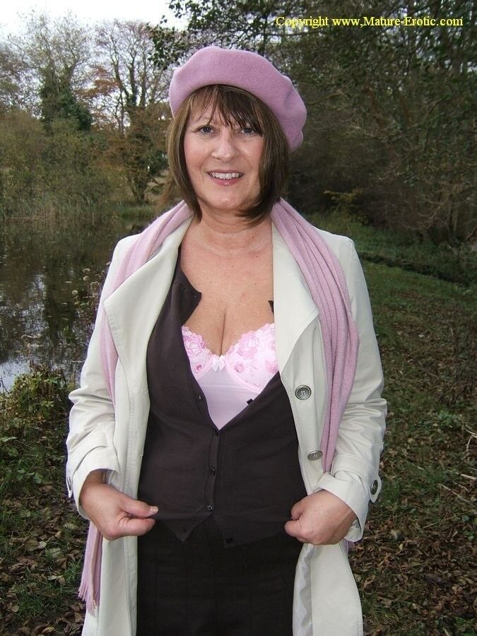 Free porn pics of Kelly - White Coat, Lilac Hat And Scarf 7 of 122 pics