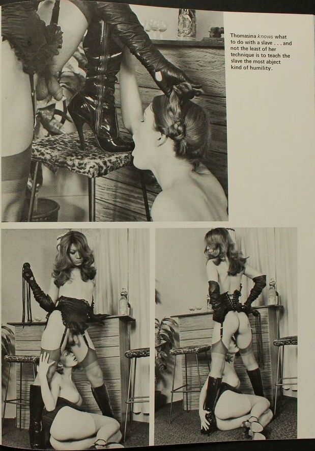 Free porn pics of Vintage She-Male Dominatrix Magazine Eros 18 of 22 pics