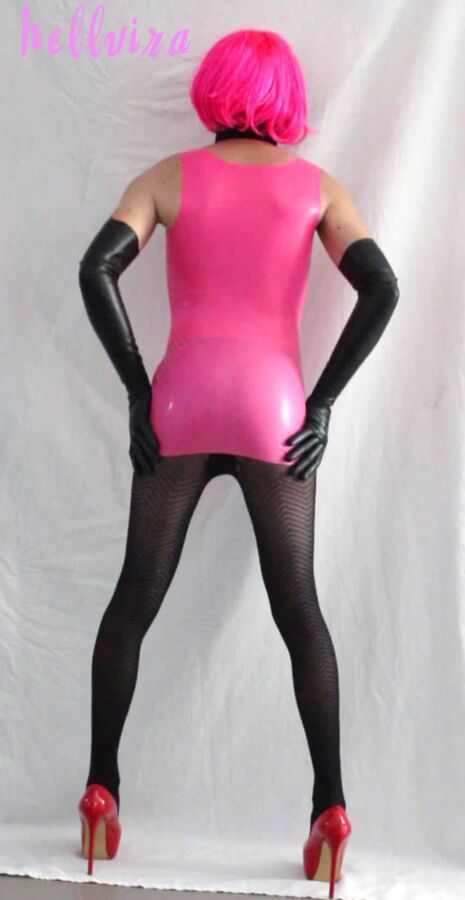 Free porn pics of Pink latex 2 of 19 pics