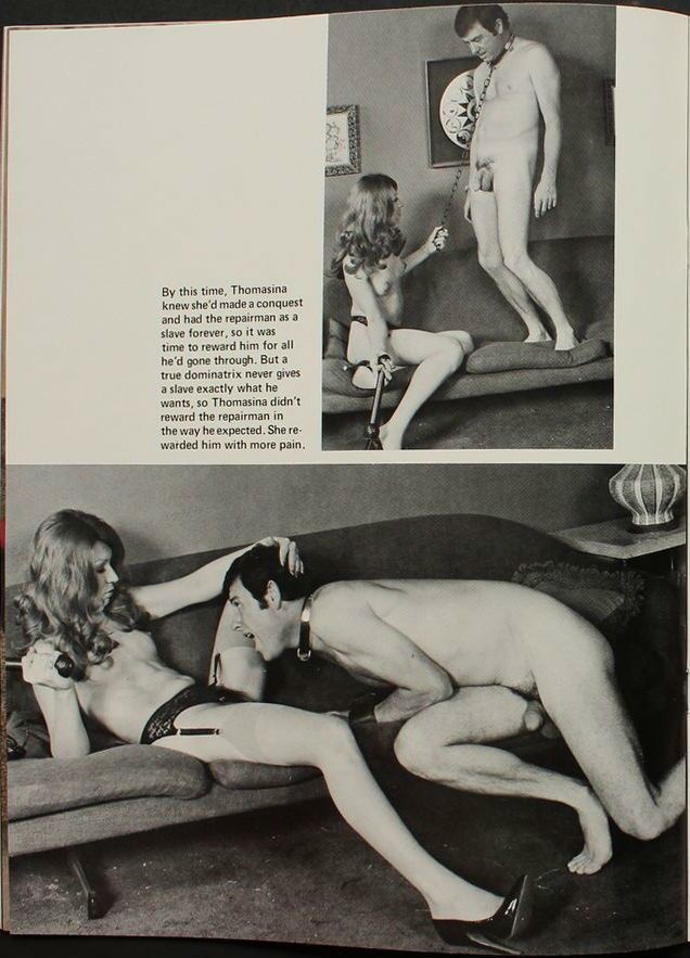 Free porn pics of Vintage She-Male Dominatrix Magazine Eros 11 of 22 pics