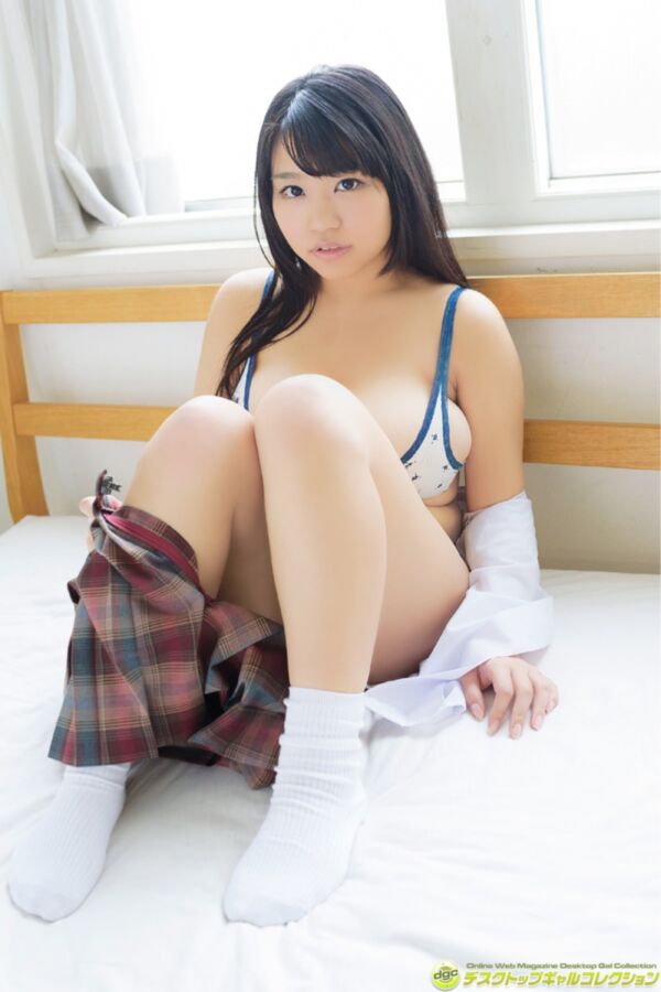 Free porn pics of Satomi Watanabe busty school girl 13 of 74 pics