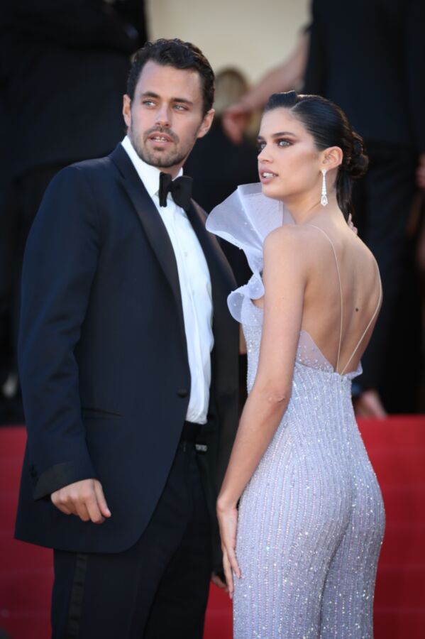 Free porn pics of Sara Sampaio Ass - beaded pants 14 of 20 pics